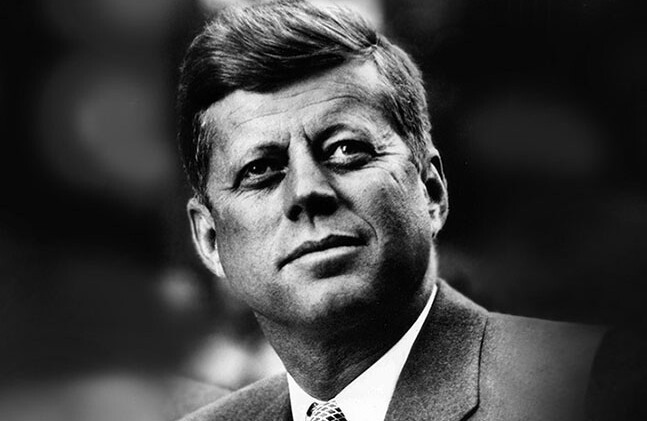 John F. Kennedy served as the 35th President of the United States. Courtesy: The Carnegie Council for Ethics in International Affairs